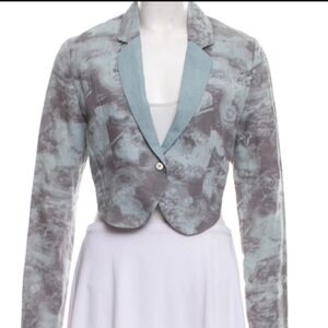 Theyskens Theory Cropped Blazer